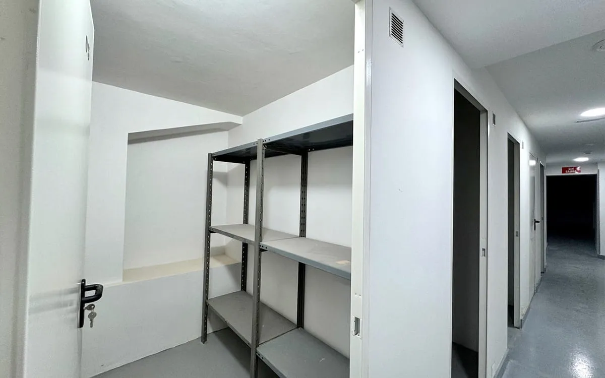 Interior de trastero en alquiler en Retiro, Madrid